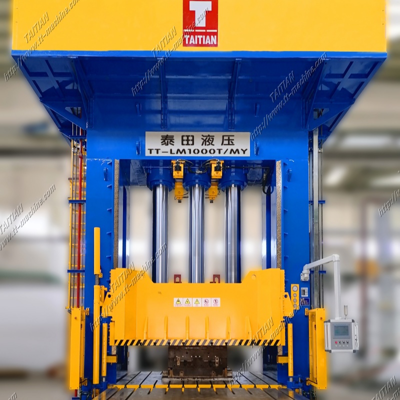 1000TONS KOMPOSITS HYDRAULIC PRESS UNTUK CASE BATERAI KENDARAAN ENERGI BARU