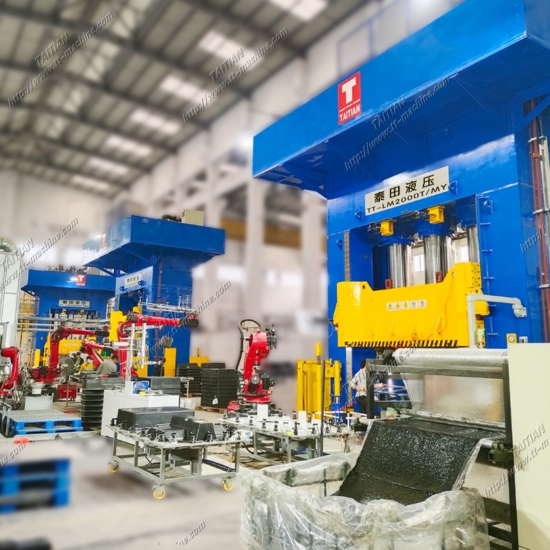 2000TONS KOMPOSITS HYDRAULIC PRESS UNTUK CASE BATERAI KENDARAAN ENERGI BARU