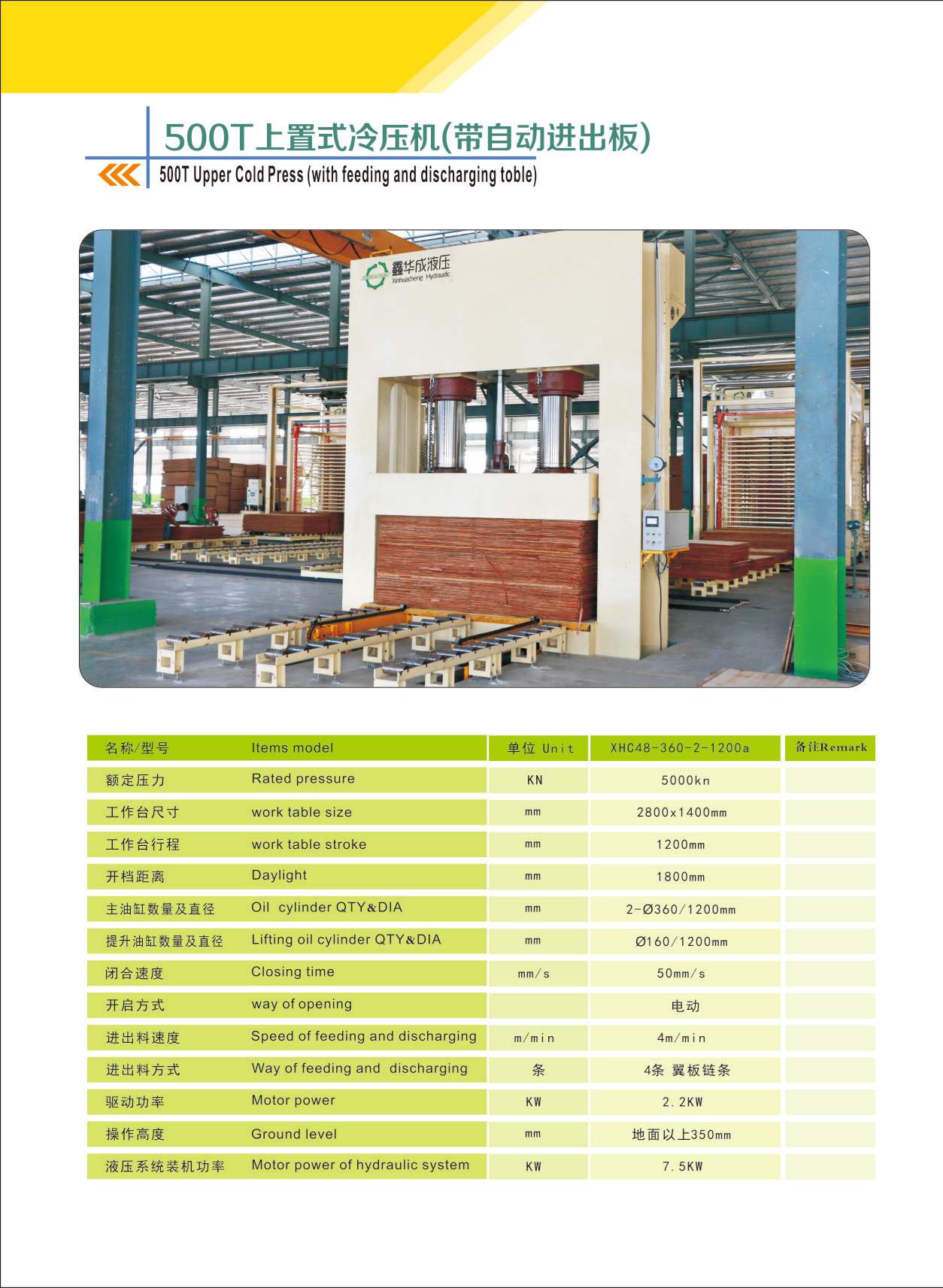 Mesin press dingin kayu lapis